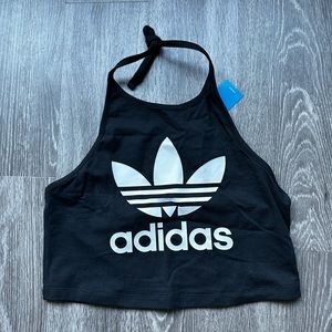 adidas Trefoil Halter Tank Top